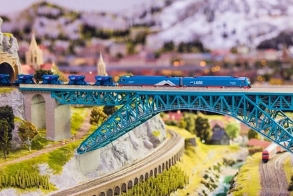 华蓥市桥梁模型